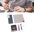 thumbnail image 1 of Phone Back Glass Cover, Precise Fit Pre Installed Adhesive Complete Repair Tools Back Glass Replacement  for  Z Fold 4 5G F936 Black,White,Blue, 1 of 7