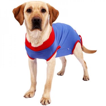 Pet Surgery Recovery Clothes Dog Postoperative Care Clothes Nursing Clothes Anti-licking Pet Gowns Blue L
