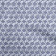 thumbnail image 1 of oneOone Cotton Silk Blue Fabric Geometric Craft Projects Decor Fabric Printed By The Yard 42 Inch Wide, 1 of 4