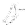 thumbnail image 3 of Shisuyan Présentoir à Chaussures en Acier Inoxydable Lot de 3 7.86x5.89x0.79 Po, 3 of 9