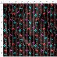 thumbnail image 4 of Soimoi Black Rayon Fabric Bow & Stripe Decor Fabric Printed Yard 56 Inch Wide, 4 of 5
