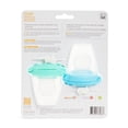 thumbnail image 3 of Munchkin Grignoteur d'Aliments pour Bébé en Silicone, Lot de 2 (Bleu/menthe), 3 of 9