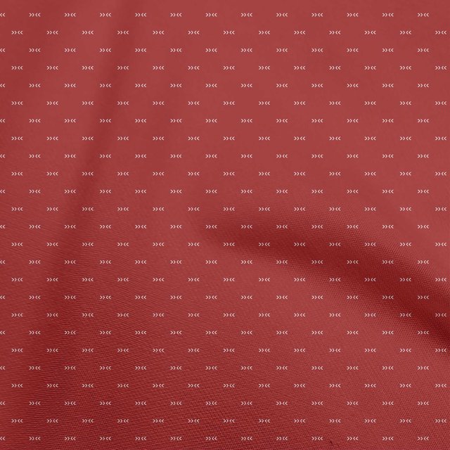oneOone Silk Tabby Red Fabric Tribal Sewing Craft Projects Fabric Prints By Yard 42 Inch Wide
