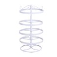 thumbnail image 1 of Ruiboury Rotating Earrings Organizer 4-Tier Layer Bracelets Pendants Iron Necklace Storage Rack Display Stand Showcase Shelf White, 1 of 1