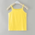 thumbnail image 4 of WEIYLL Girls Tank Tops Racerback Crop Soild Sleeveless Sports Summer Spaghetti Child Tee Top Clothes for 5-6 Years, 4 of 4