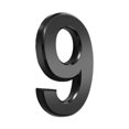 thumbnail image 1 of RXIRUCGD 3 Inch Black Modern House Numbers Mailbox Numbers 0-9 Self-Adhesive Street Door Home Address Metal Numbers For Outside Or Inside Signs Easy Install, 1 of 2