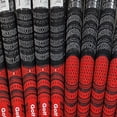 thumbnail image 1 of Nouvelle Poignée en Caoutchouc Rouge pour Poignée de Golf Accessoires de Poignée de Club de Golf Marque de Golf GP Poignées en Caoutchouc Poignée de Club Fil de Coton Standard/midzie 45 Standard, 1 of 2