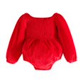 thumbnail image 1 of TopLLC Combinaison pour Fille Ma Première Robe de Noël en Velours Smocké Robe d'Automne Hiver Robe de Noël Robe d'Anniversaire Combinaisons, 1 of 4