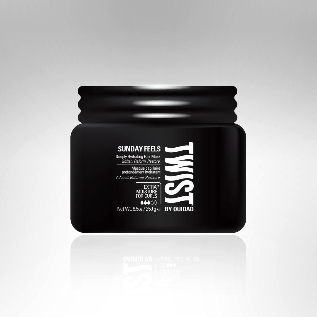 TWIST BY OUIDAD  <br>SUNDAY FEELS<br>Deeply Hydrating Hair Mask