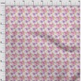 thumbnail image 4 of oneOone Viscose Chiffon Red Fabric Abstracts Fabric For Sewing Printed Craft Fabric By The Yard 42 Inch Wide, 4 of 5