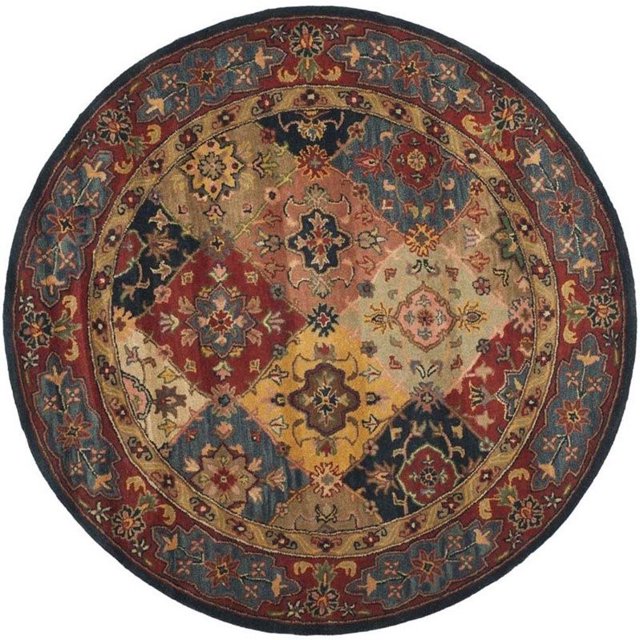 Safavieh Heritage Tapis Traditionnel Rouge - Rond 6 Pieds