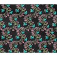 thumbnail image 4 of oneOone Cotton Flex Fabric Spiral & Floral Block Print Fabric BTY 40 Inch Wide, 4 of 4