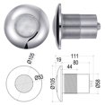 thumbnail image 2 of Swimming Pool Light 12V Open Hole PC Colorful 105MM Prism Underwater Light Underwater Light Acrylic Fiberglass ,Long Lasting, 2 of 5