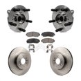 thumbnail image 1 of Transit Auto Front Hub Bearing Assembly Disc Brake Rotors and Ceramic Pads Kit for Car 2011-2014 Honda Odyssey KBB-100646, 1 of 11