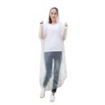 thumbnail image 3 of 20 Pcs Ponchos de Pluie Imperméables Jetables pour Adultes, Imperméable Transparent pour Randonnée et Camping, Ponchos de Pluie Jetables pour Adultes, 3 of 6
