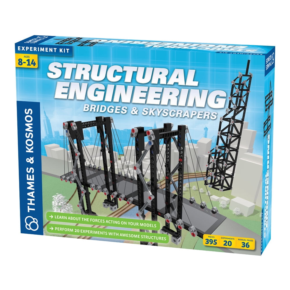 Structural Engineering: Bridges & Skyscrapers Activity sets for Children
