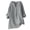 Grey, variant on WUANDIXFA Long Sleeve Tunic Tops for Women Loose Button Down Blouse Tops Stand Solid Sleeve Long Casual Women Shirt Women's Blouse Beige,XL