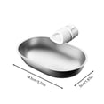 thumbnail image 2 of Accessoire de Distributeur d'Eau Bol en Acier Inoxydable pour Systèmes de Réservoir Intelligents Style Eau et Inclinaison Construction Durable Fini Lisse Facile à Nettoyer Intérieur Extérieur Mise en Forme Solution d'Hydratation pour Animaux, 2 of 5