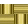 thumbnail image 1 of Ahgly Tapis Rectangulaire Lavable en Machine Intérieur Transitionnel Jaune Foncé Vert, 5 Pieds x 8 Pieds, 1 of 7