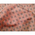 thumbnail image 4 of oneOone Silk Tabby Fabric Dot & Floral Block Print Fabric By The Yard 42 Inch Wide, 4 of 4