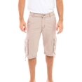 thumbnail image 4 of Shorts Cargo pour Hommes à Coupe Classique, devant Plat, en Sergé 100 % Coton, 4 of 6