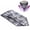 Grey 2, variant on Coofit Men's Ascot Fashion Floral Jacquard Classic Cravat Tie Ascot Tie for Business