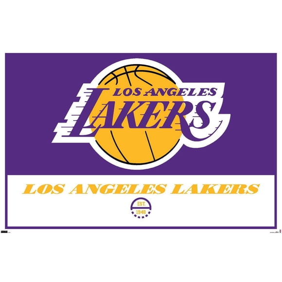 NBA Los Angeles Lakers - Logo 21 Wall Poster, 22.375" x 34"