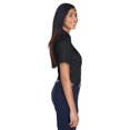 thumbnail image 3 of Harriton Chemise en Sergé à Manches Courtes Easy Blendâ„¢ pour Femmes avec Protection contre les Taches, 3 of 3