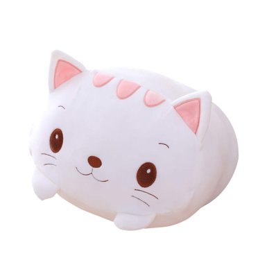 Plush Stuffed Throw Pillow for Kids Cute Cat