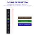 thumbnail image 3 of unbranded 10pcs Stick-on Thermometer Black Temperature Gauge Rectangular for Brewing Kombucha Monitoring, 3 of 8