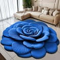 thumbnail image 4 of Yhmxh 3 D Flower Mat Soft Carpet Non-Slip Area Carpet Dining Room Home Bedroom Carpet Floor Washable Rug Anti-slip Rug Decorative Rug Rugs for Living Room Outdoor Rug Bathroom Rugs Kithchen Rug, 4 of 5