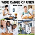 thumbnail image 4 of Oleegame 2PC Pretty Apron White Apron Inches 35 Apron Kitchen (65x75cm) 28 Cotton By Inches Kitchen，Dining & Bar White, 4 of 6