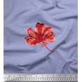 thumbnail image 1 of Soimoi Poly Georgette Fabric Artistic Flower Print Fabric by the Yard 52 Inch Wide, 1 of 3