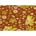thumbnail image 1 of Ahgly Tapis Rectangulaire Lavable en Machine Intérieur Transitionnel Jaune, 2 Pieds x 5 Pieds, 1 of 7