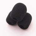 thumbnail image 4 of HLONK 40Pcs Lapel Headset Mic Windscreen Foam Cover Guard Black 3, 4 of 6