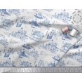 thumbnail image 2 of Soimoi Silk Fabric Yacht & Architecture Structure Architectural Decor Fabric Printed Yard 42 Inch Wide, 2 of 3