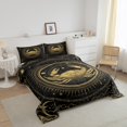 thumbnail image 2 of Ensemble de Literie Signe du Cancer Thème Constellation, Ensemble de Couette Format Simple, Style Bohème Occidental Exotique, Ensembles de Couette 12 Horoscopes Astrologie, Insert de Housse de Couette Bohème Soleil et Lune Ciel Étoilé Galaxie Courtepointe, 2 of 5