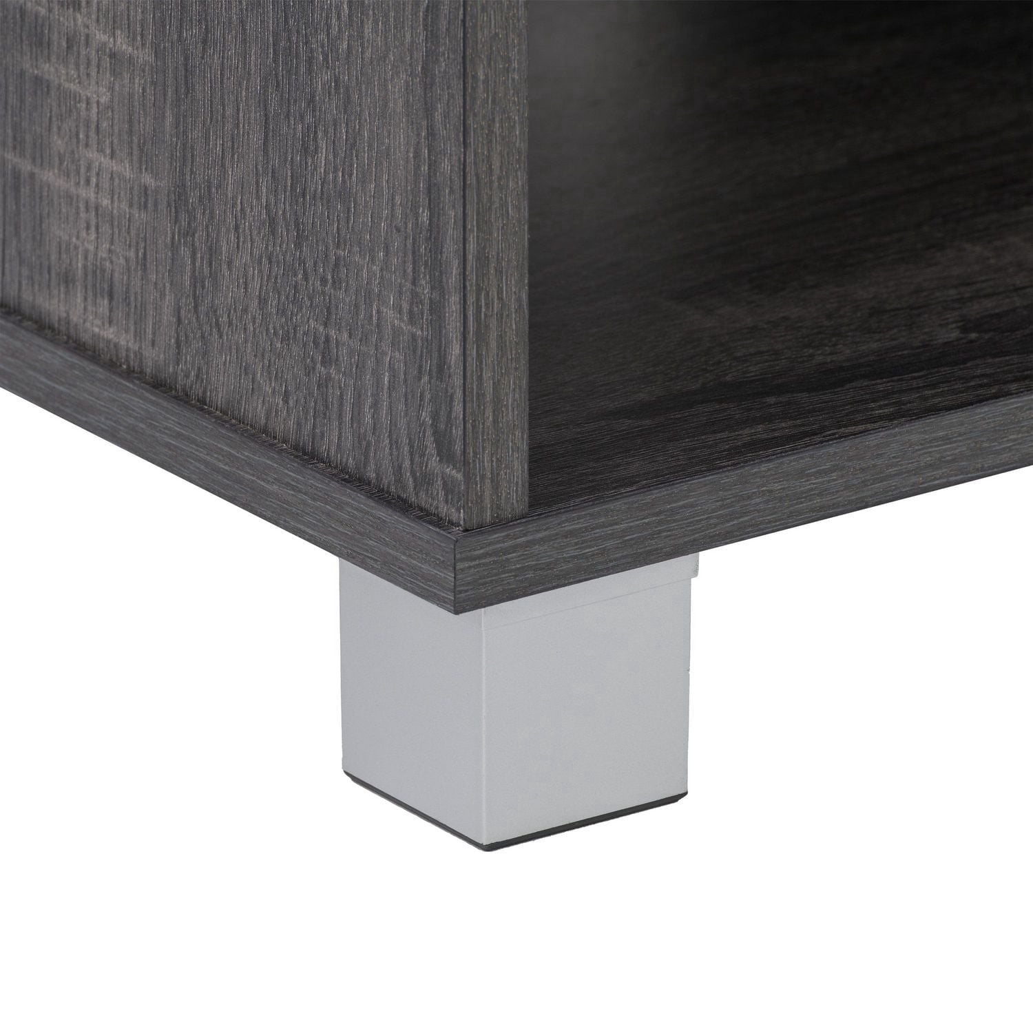 CorLiving Hollywood Modern TV Stand with Open Adjustable Shelves for Most TVs up to 85 inch