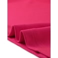 thumbnail image 5 of INSPIRE CHIC Robe de Bureau Élégante pour Femme à Col Rond, Manches Cap, Ceinturée, Robe Fourreau de Travail Rose Vif TP, 5 of 5