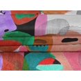 thumbnail image 5 of oneOone Velvet Amethyst Fabric Abstracts Sewing Material Print Fabric By The Yard 58 Inch Wide, 5 of 5