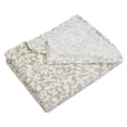 thumbnail image 4 of HOMETRENDS Luxury Plush Blue Polyester Bed Blanket, King, 4 of 4