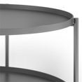 thumbnail image 3 of Simpli Home Monet Industriel 32 Pouces Table Basse en Métal Métal en Gris Orage, 3 of 6