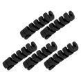 thumbnail image 2 of Akozon CANSUCC 5Pcs Bicycle Frame Protective Sleeve Rubber Bike Shifter Brake Cable Housing Protector,Wrap Spiral Bicycle Cable Sleeve,Bicycle Brake Line Pipe Guard, 2 of 8