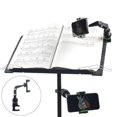 thumbnail image 3 of ziyahi Guitar Phone Holder Mic Stand Mount for Guitar Broadcast Smartphone Bracket Holder Lessons Tutorials Black Gray, 3 of 7