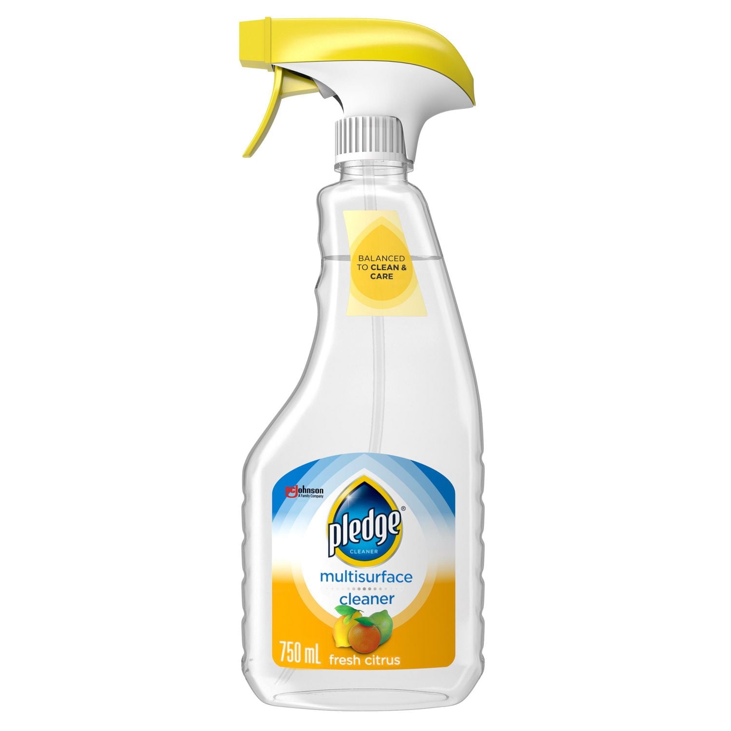 Pledge Multi-Surface All Purpose Cleaner, Fresh Citrus Scent, 750ml