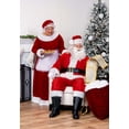 thumbnail image 4 of Women's Plus Size Deluxe Mrs Claus Costume, 4 of 5
