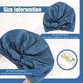 thumbnail image 4 of Youkk Sleeping Cap For Hair Protection Ample Space And Elastic Band Smooth Line Hair Care Sleeping Bonnet Black 1Set, 4 of 6
