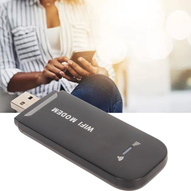 4G LTE USB WiFi Modem, Up to 150Mbps High Speed, 10 Users Share, Plug and Play, Standard SIM Card Slot, Suitable for Asia, Southeast Asia, Africa, Middle East