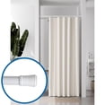 thumbnail image 1 of Mainstays Easy Up Adjustable Tension Shower Curtain Rod, No Tools Needed, 1 of 5