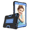 thumbnail image 1 of Mignova pour Lenovo Tab E8/TB8304F Étui pour Tablette 8,0 Pouces, Étui Hybride Robuste Antichoc avec Armure Rigide, Protection Intégrale avec Support Intégré pour Lenovo Tab E8/TB8304F 8,0 Pouces (Noir/bleu), 1 of 7